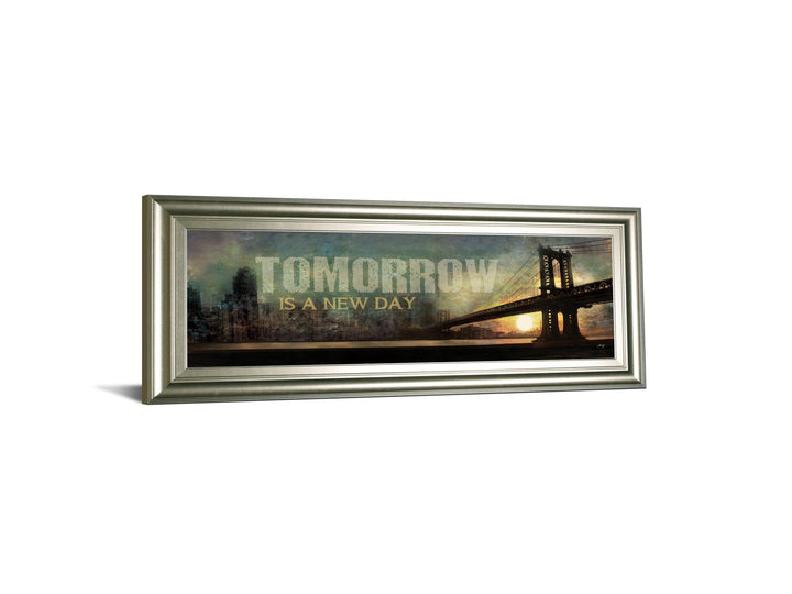Tomorrow Is A New Day By Marla Rae - Dark Gray