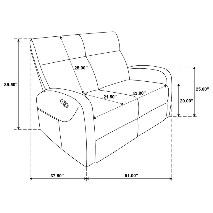 Hamilton Chenille Manual Reclining Loveseat Sand