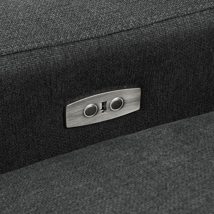 Collins Modular LAF Power Recliner Dark Grey