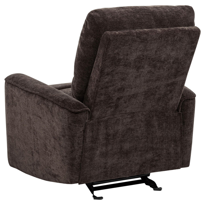 Navarro 3-piece Upholstered Reclining Sofa Set Dark Brown