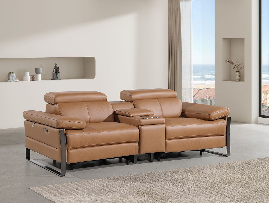 1246 - Console Loveseat With Power Headrest