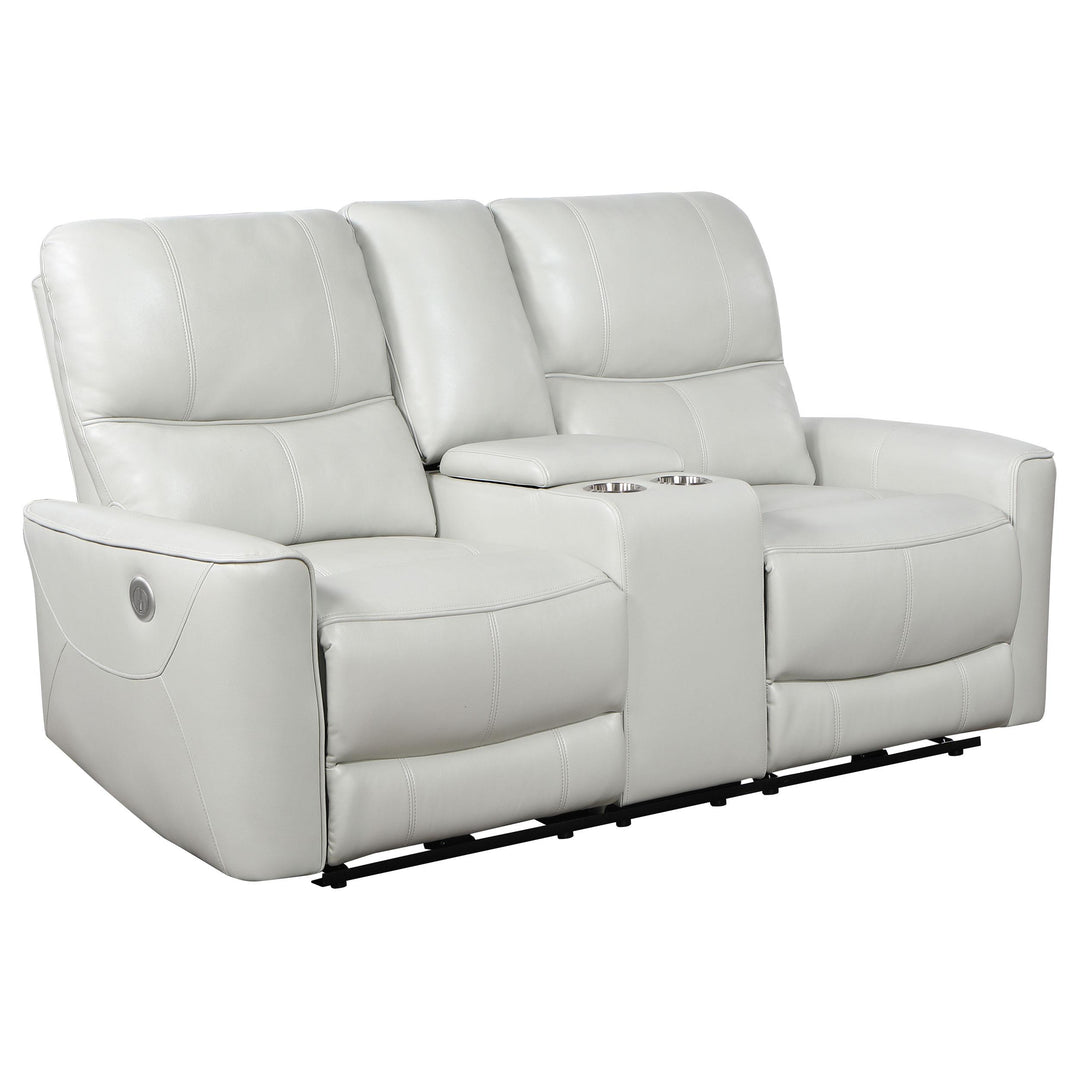Greenfield 3-piece Power Reclining Sofa Set Dove Grey