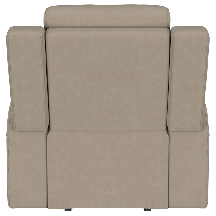 Brentwood Upholstered Recliner Chair Taupe