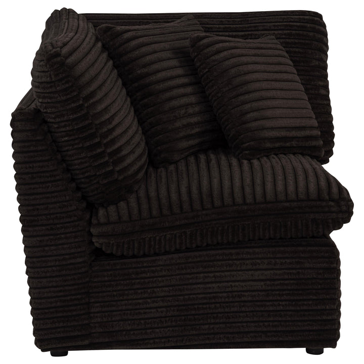 Collins Modular Corner Chair Chocolate Brown