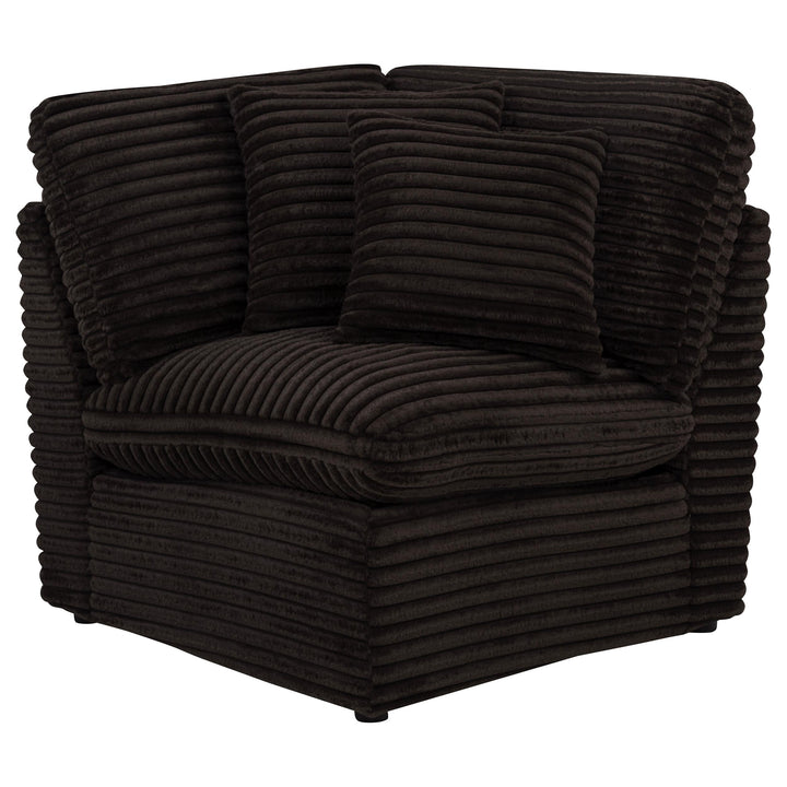 Collins Modular Corner Chair Chocolate Brown