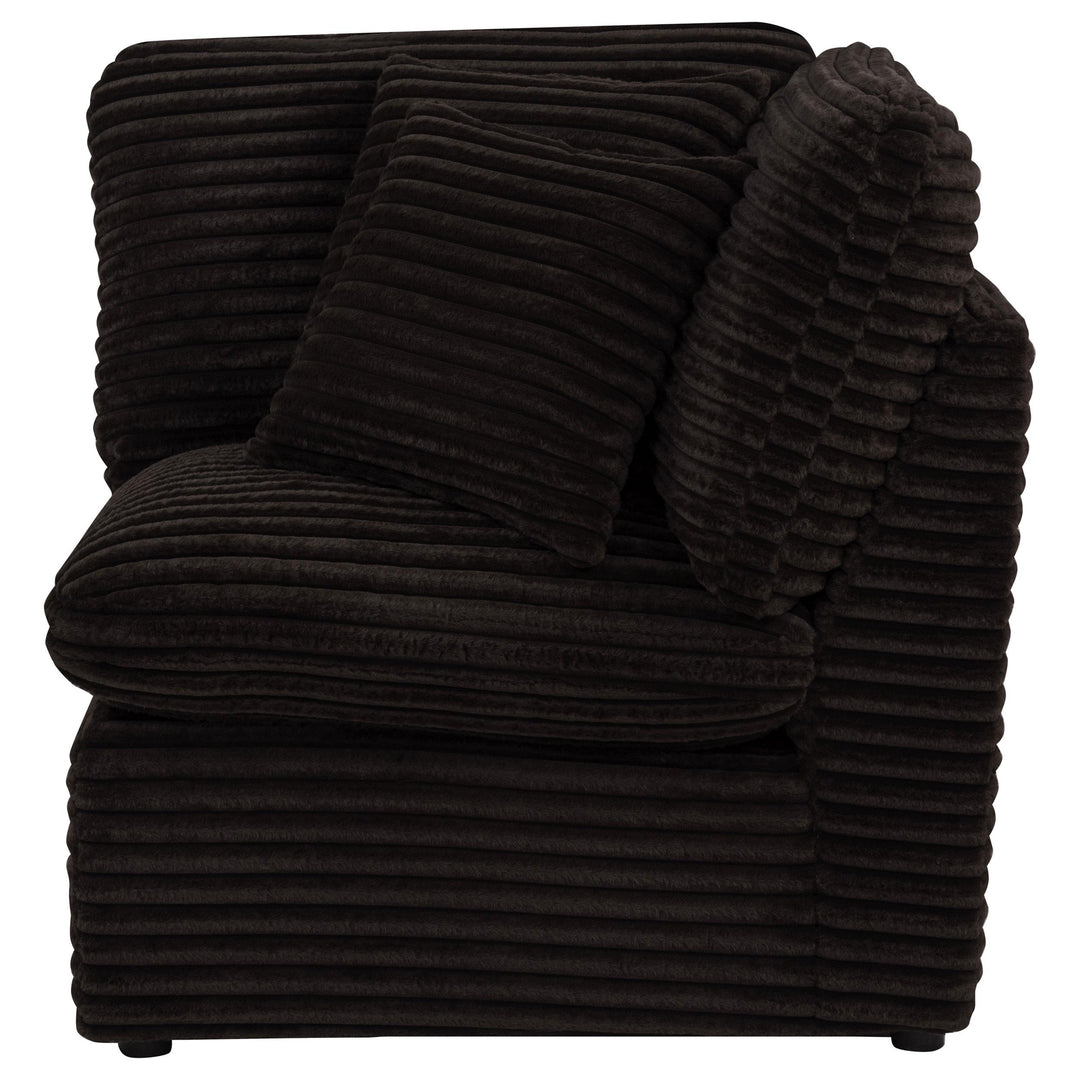 Collins Modular Corner Chair Chocolate Brown