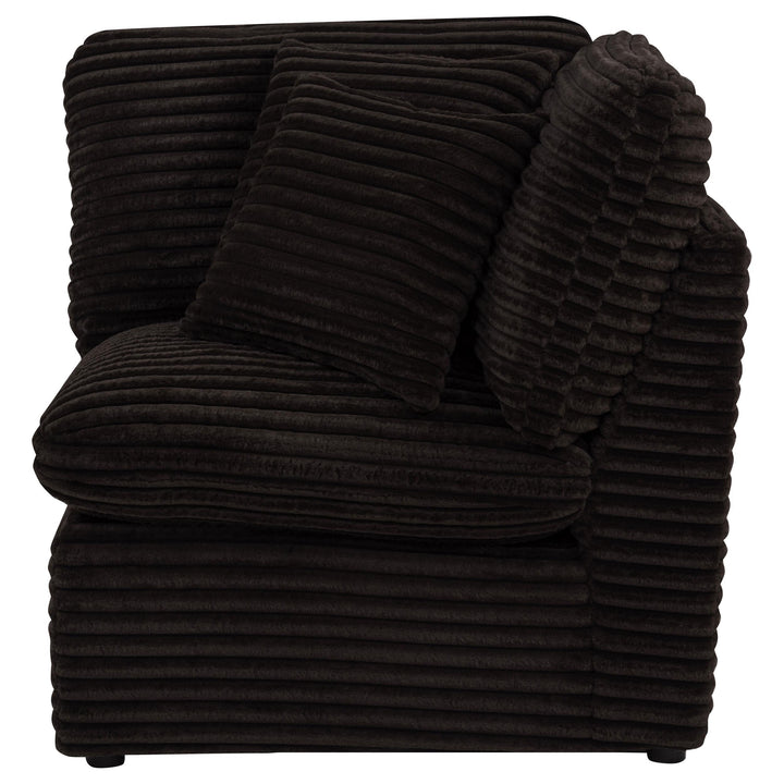 Collins Modular Corner Chair Chocolate Brown