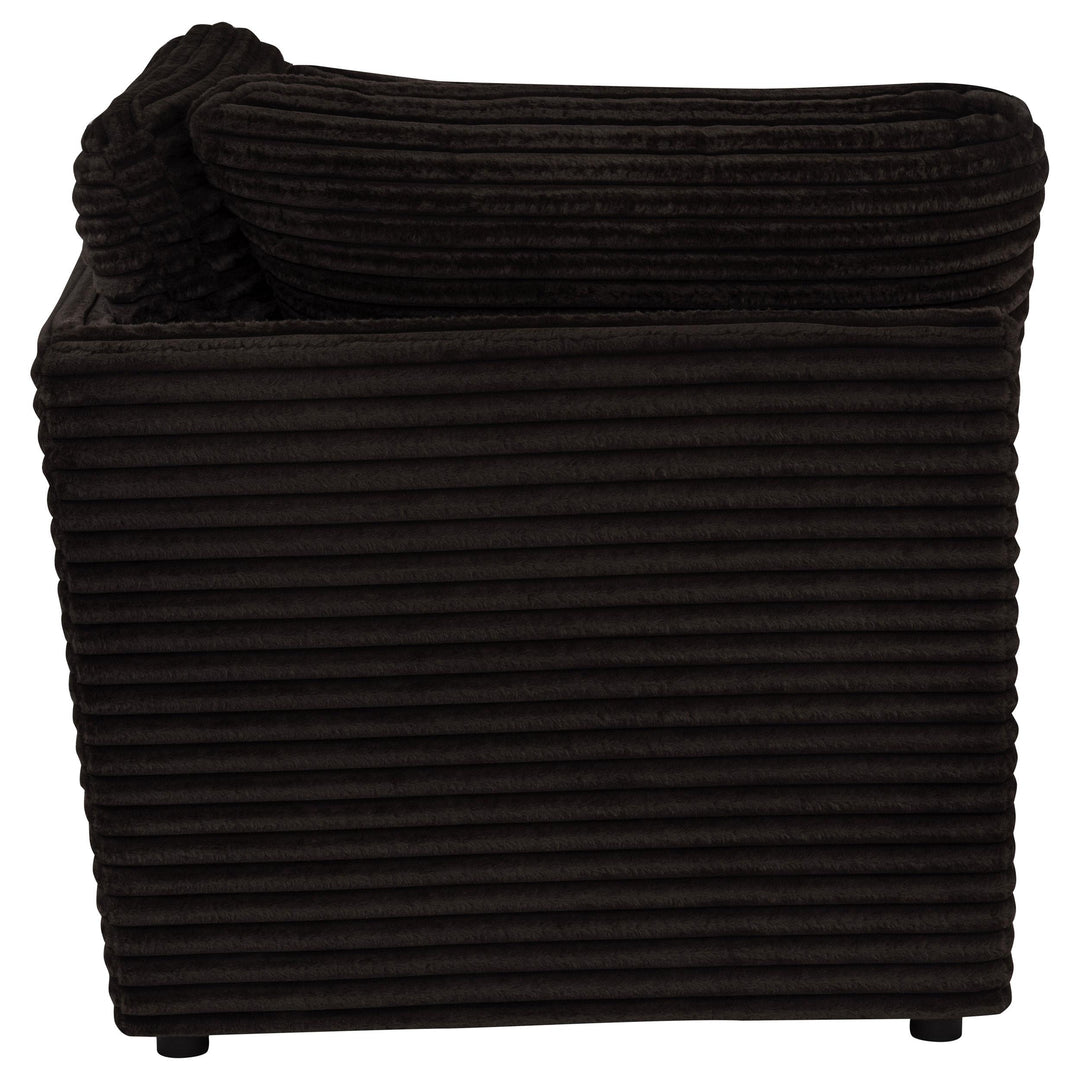 Collins Modular Corner Chair Chocolate Brown