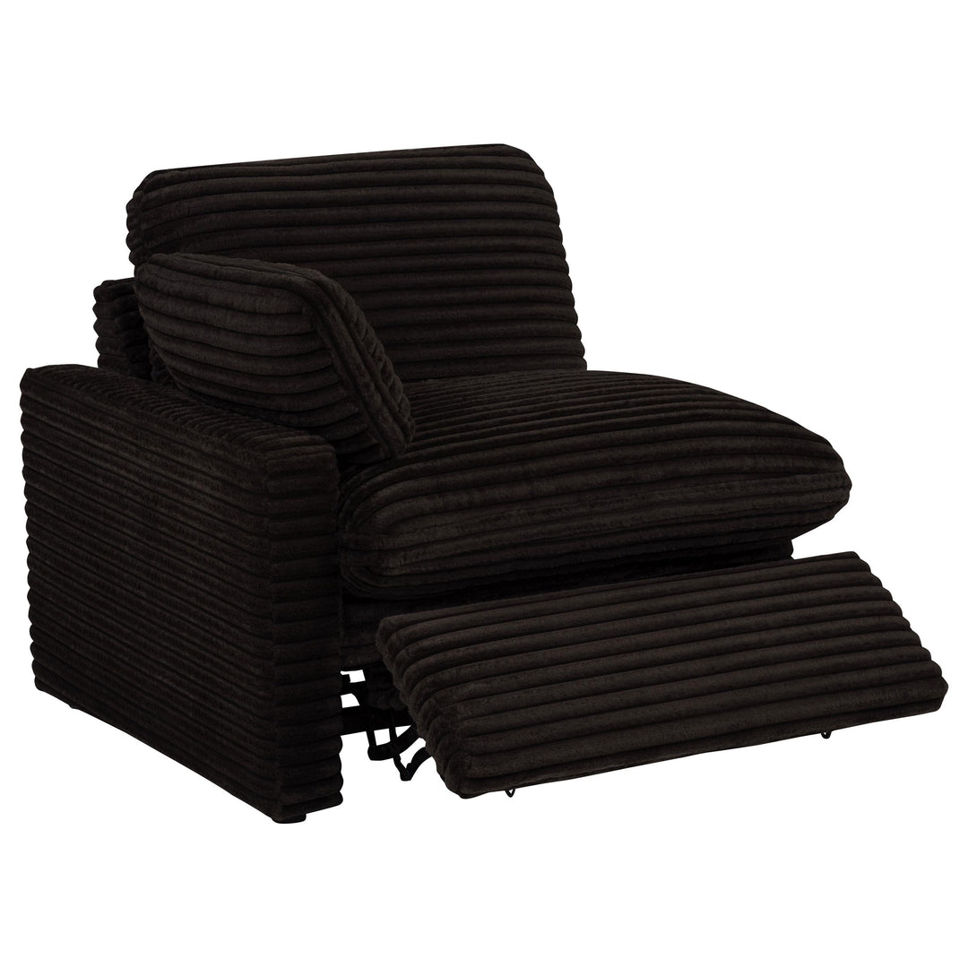Collins Modular LAF Power Recliner Chocolate Brown