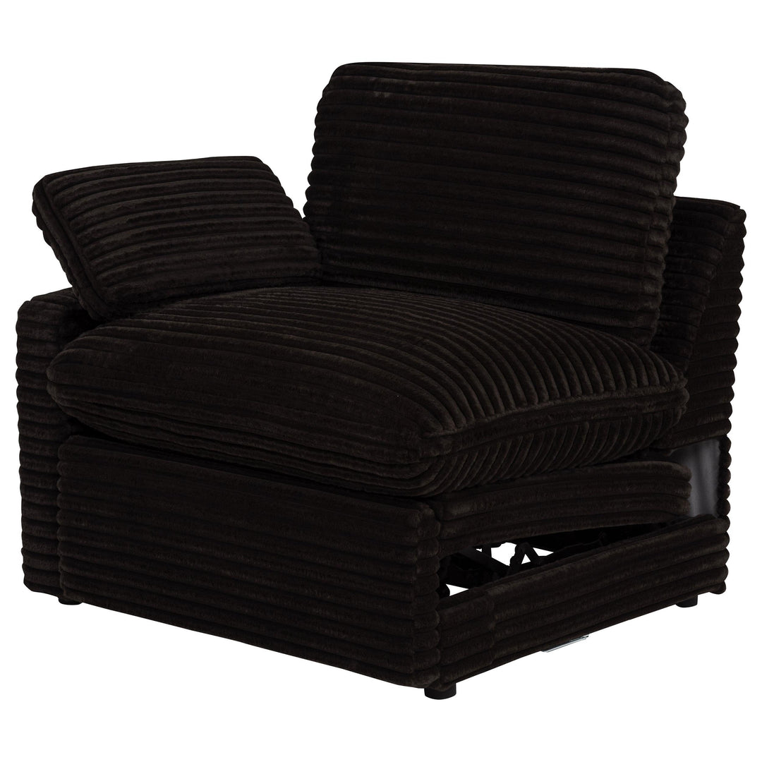 Collins Modular LAF Power Recliner Chocolate Brown