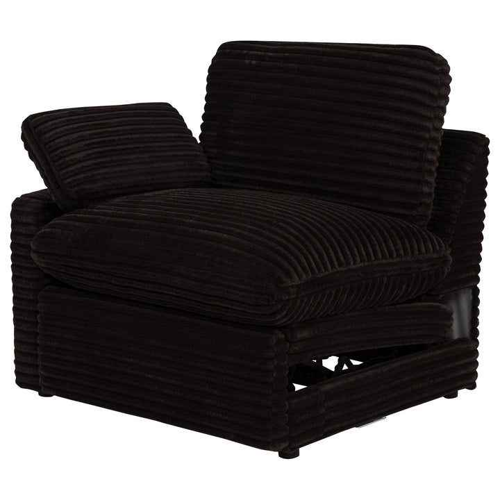 Collins Modular LAF Power Recliner Chocolate Brown