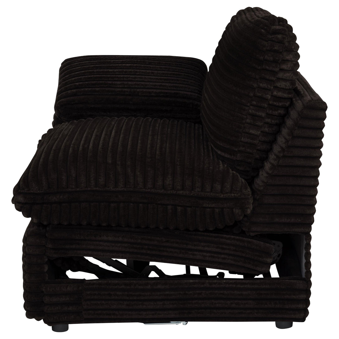 Collins Modular LAF Power Recliner Chocolate Brown
