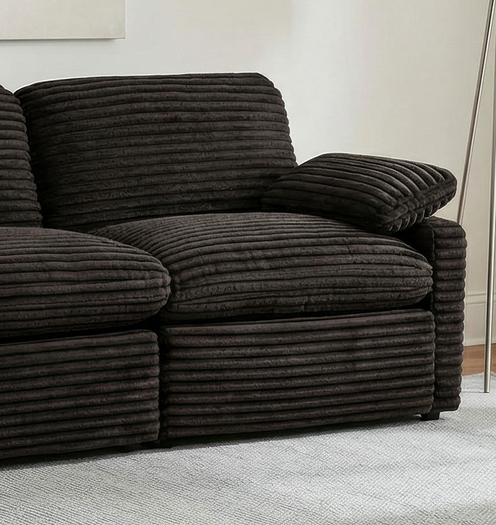 Collins Modular RAF Power Recliner Chocolate Brown