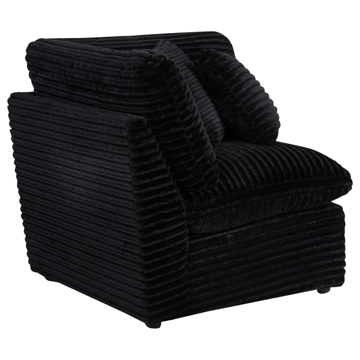 Collins Modular Corner Chair Black
