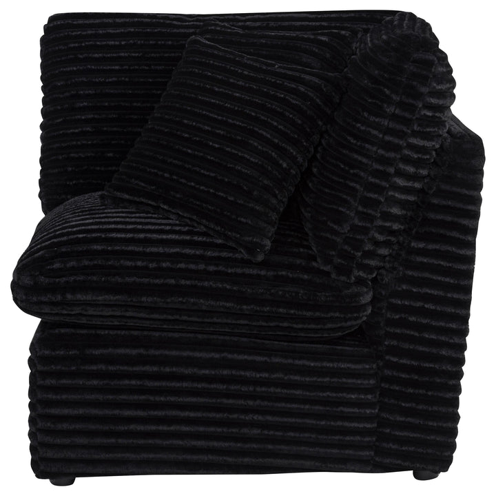 Collins Modular Corner Chair Black