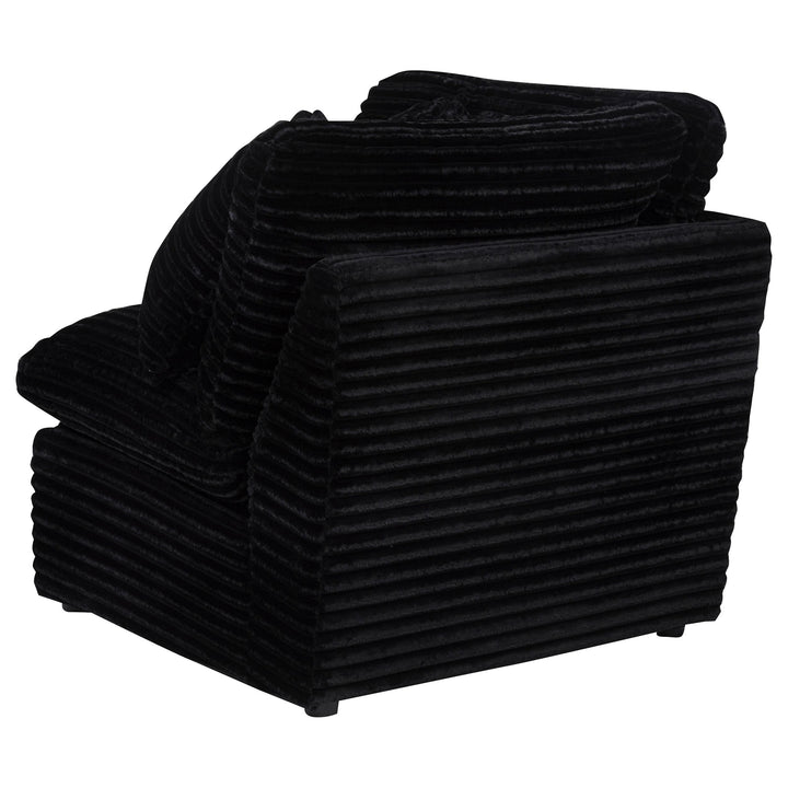 Collins Modular Corner Chair Black
