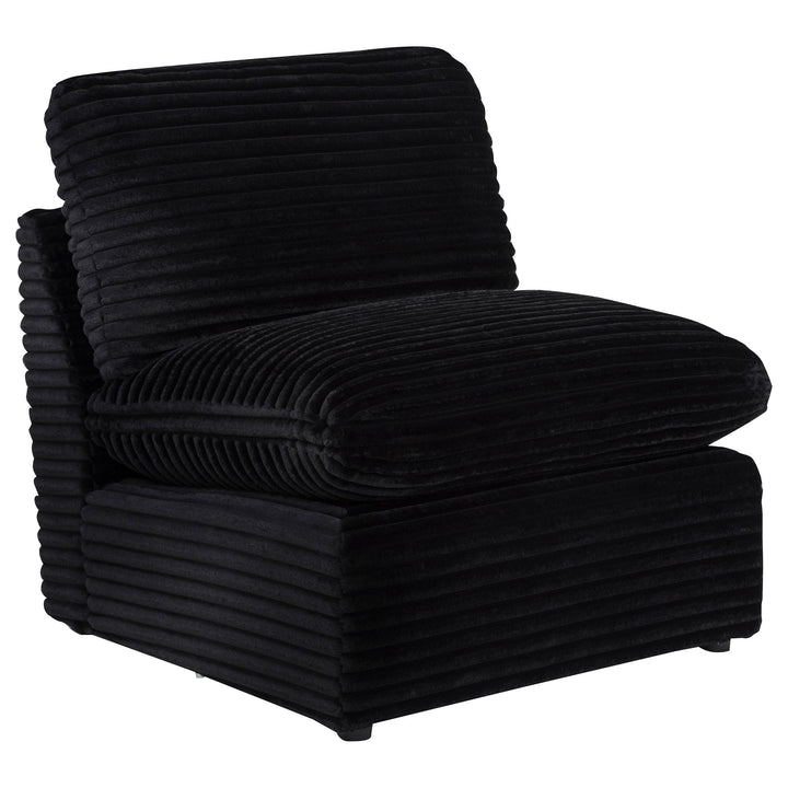 Collins 5-piece Modular Power Reclining Sectional Black