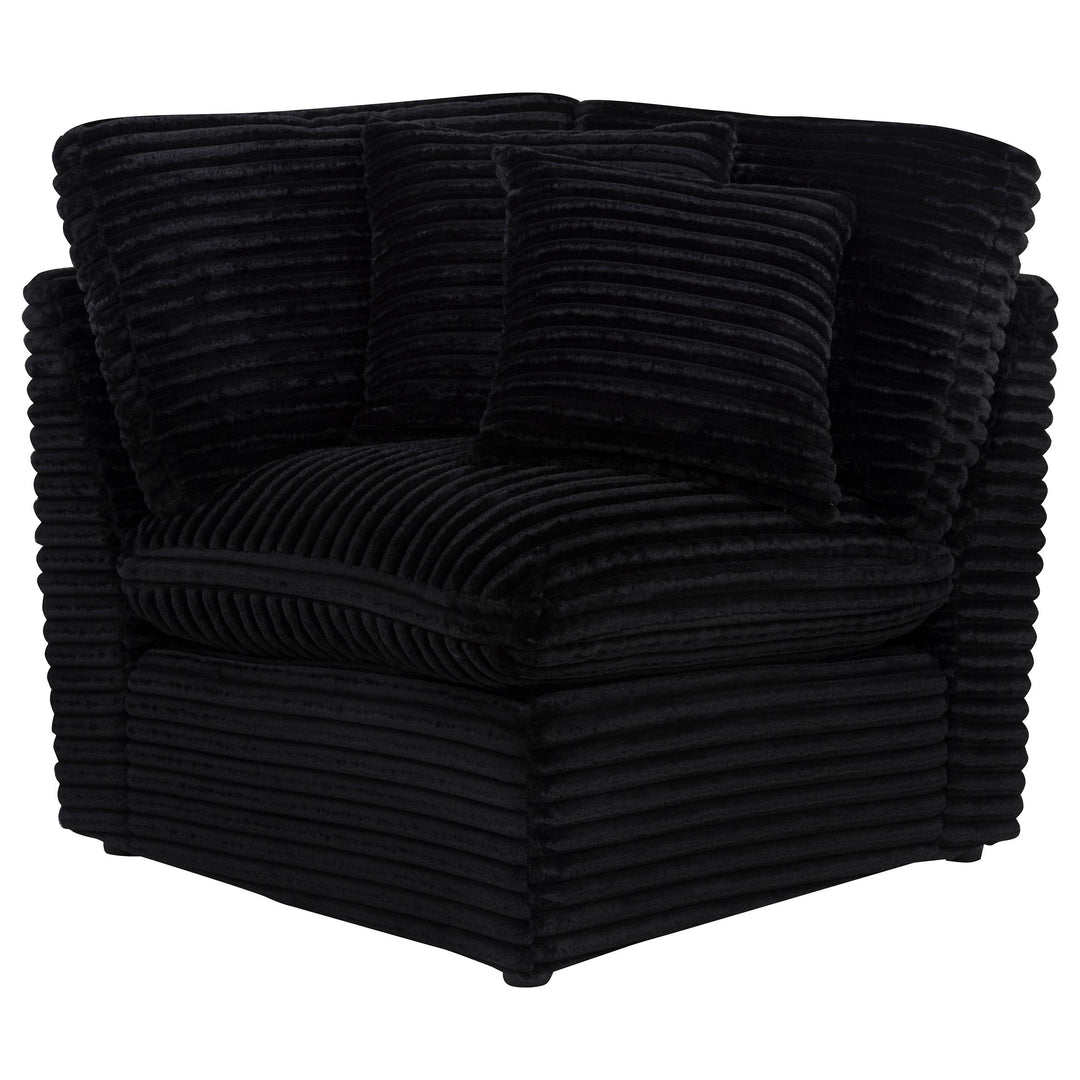 Collins 5-piece Modular Power Reclining Sectional Black