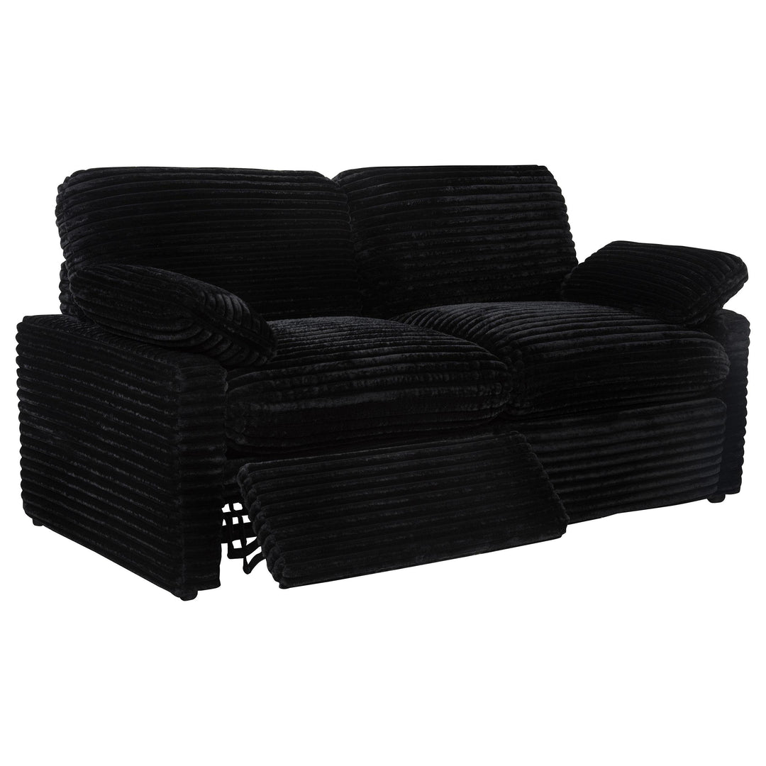 Collins Modular Power Loveseat Black