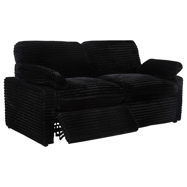 Collins Modular Power Loveseat Black