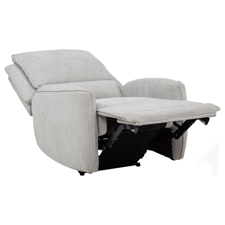 Sylmar 3-piece Chenille Power Reclining Sofa Set Dove Grey