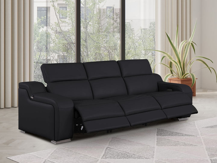 1116 - 3-Piece Modular Power Reclining Sofa In With 3 Power Recliners &amp; Power Headrests