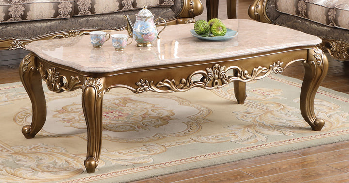 Amelia - Coffee Table - Gold