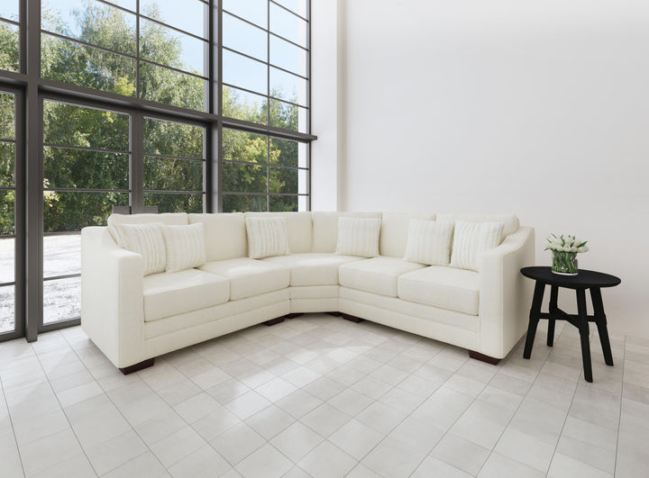 Jupiter - 3 Piece Sectional - White