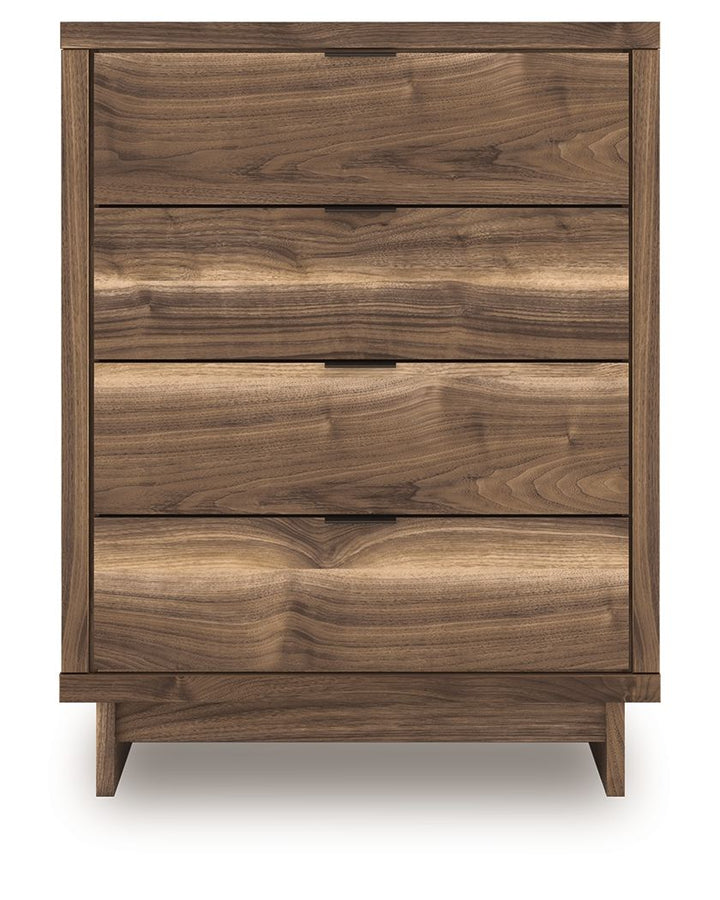 Chirason - Brown - Four Drawer Chest