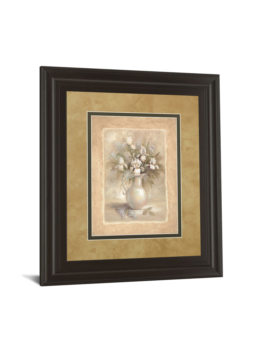 Bounty I By Vivian Flasch - Framed Print Wall Art - Light Brown
