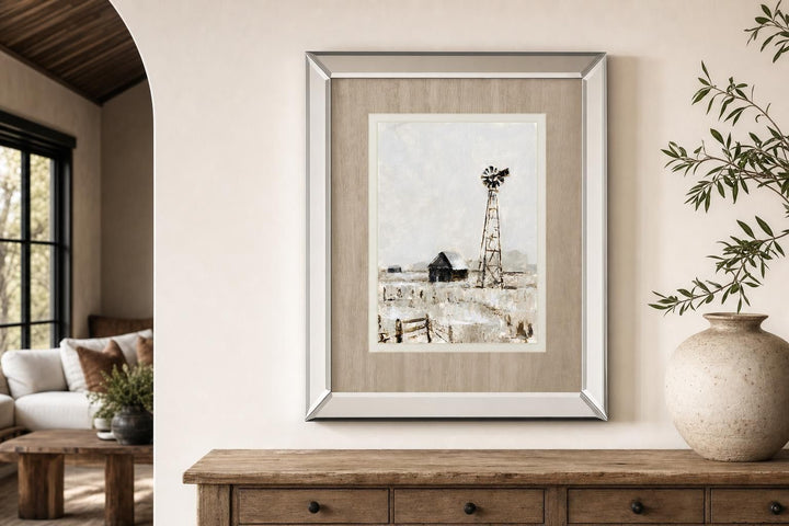 Rustic Prairie II By Ethan Harper - Beige