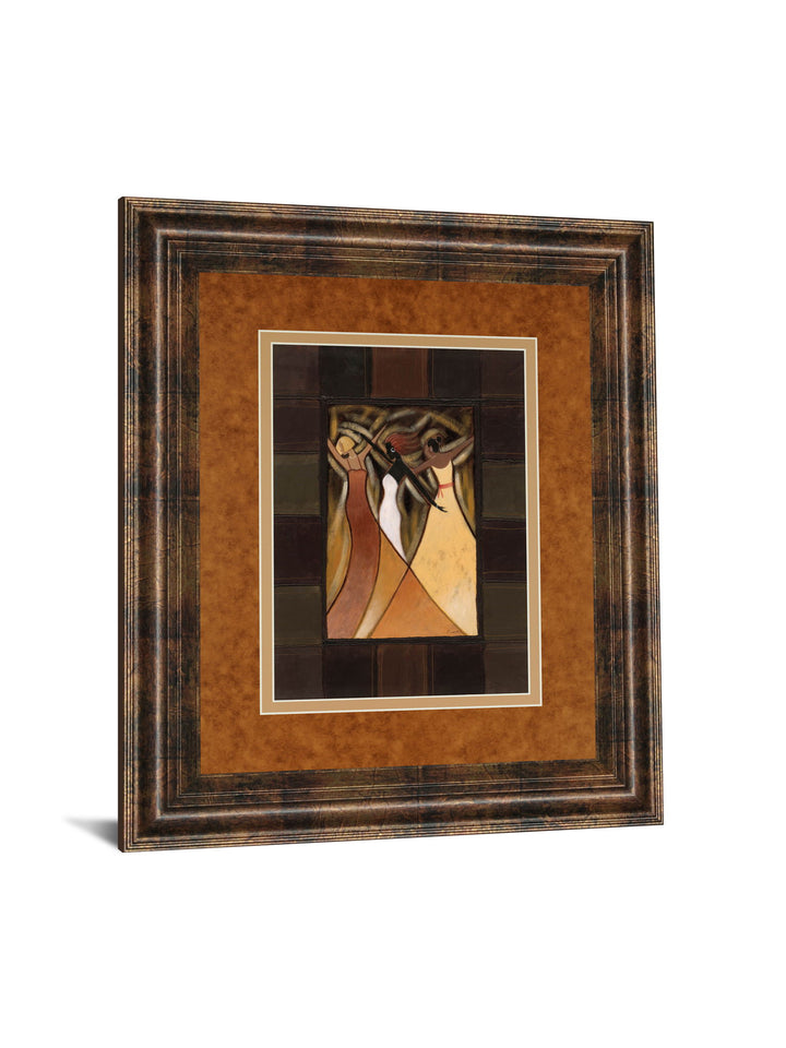 Divine Grace Il By Rob Hefferan - Framed Print Wall Art - Light Brown