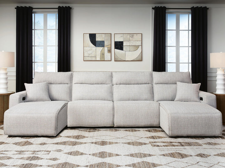 Modmax II - Reclining Sectional - Stone