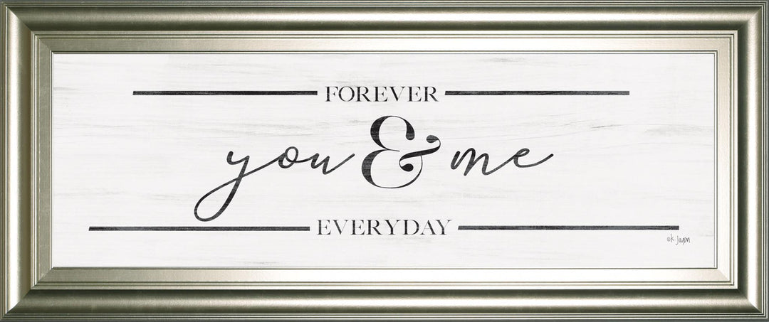 18x42 You &amp; Me By Jaxn339B - White