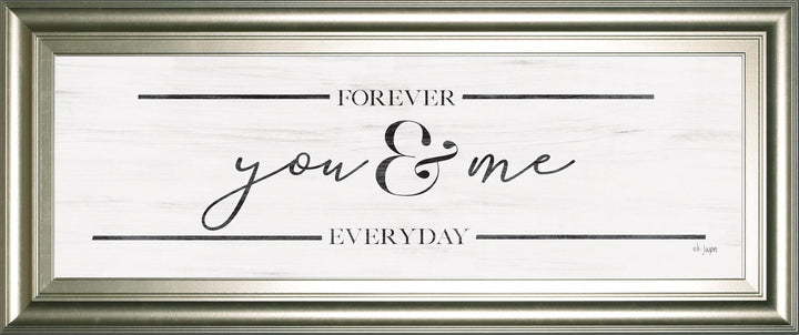 18x42 You &amp; Me By Jaxn339B - White