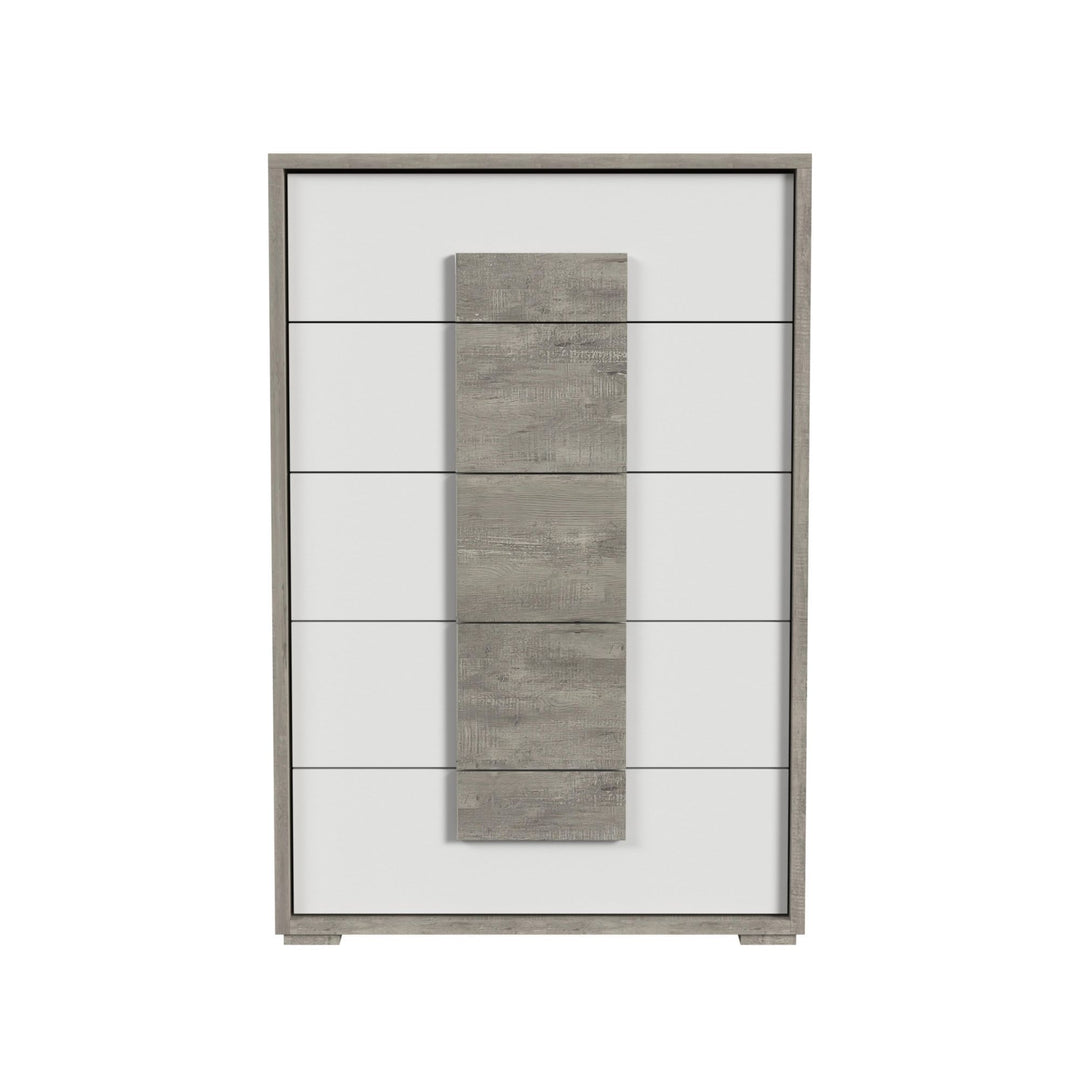San Matteo - 5-Drawer Chest - Gray