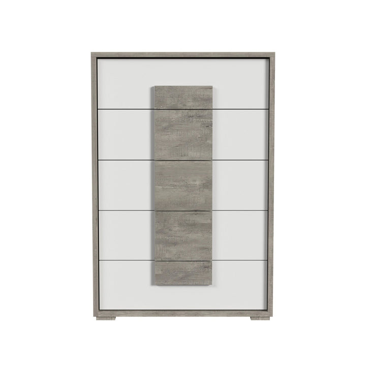 San Matteo - 5-Drawer Chest - Gray