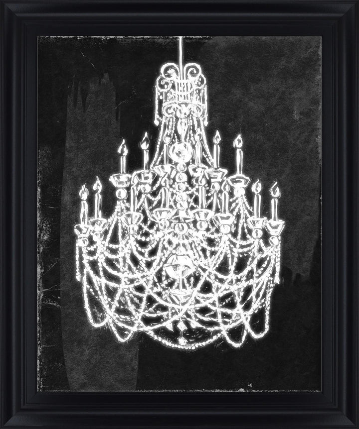 Luminous Elegance - 28" x 34" Framed Wall Art
