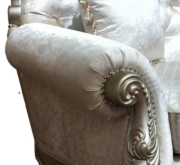 Emily - Loveseat - Silver