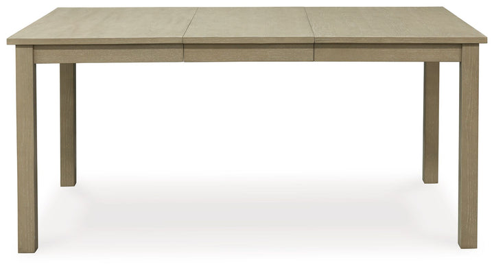 Calmoro - Rectangular Dining Room Extension Table - Gray