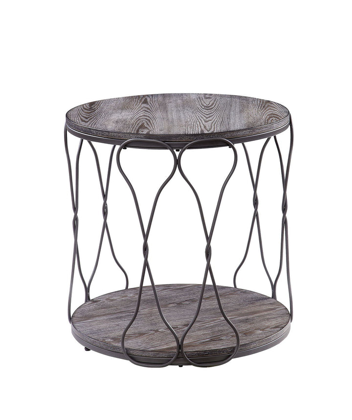 Hawdon - End Table - Gray