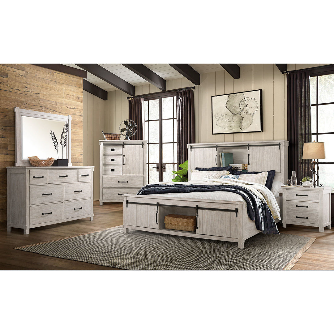 Scott - 7-Drawer Dresser With Mirror Set