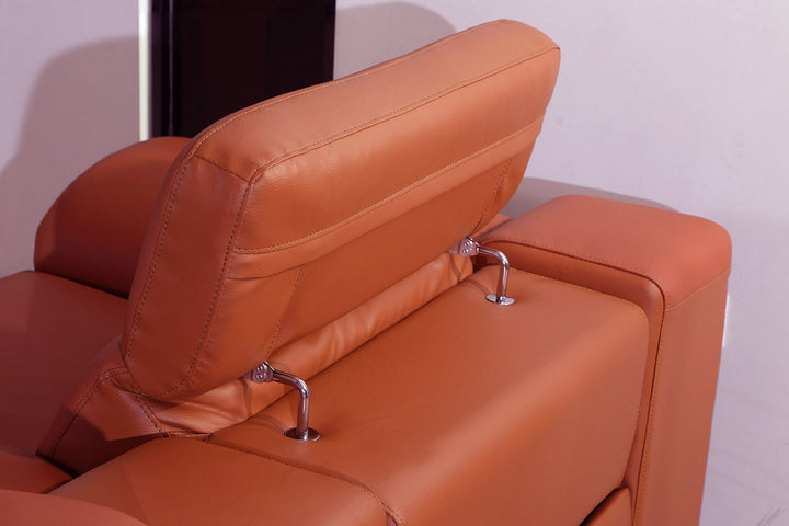 9762 - 2-Piece Modular Power Reclining Console With 2 Power Recliners In