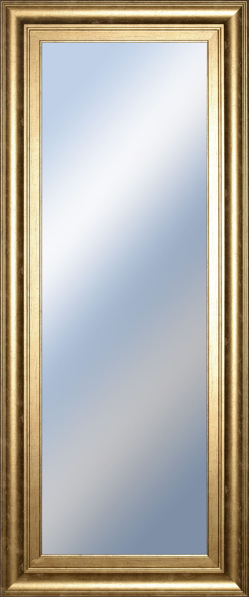 18x42 Decorative Framed Wall Mirror By Classy Art Promotional Mirror Frame 