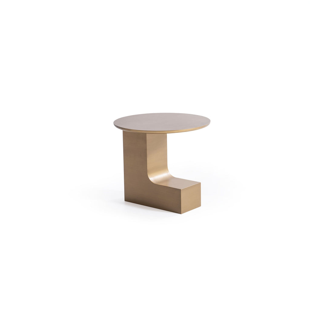 674 Gold Coffee with End Table