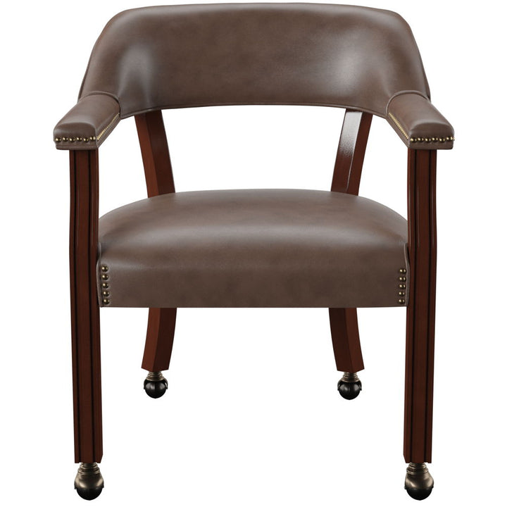 Tournament - Arm Chair With Casters