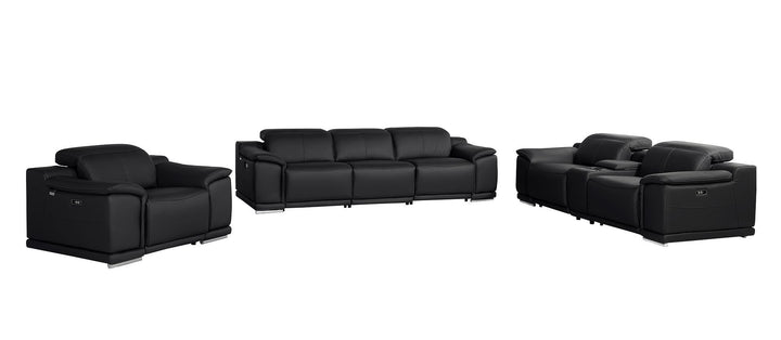 9762 - 7-Piece Modular Power Reclining Sofa, Loveseat And Chair Set With 6 Power Recliners In