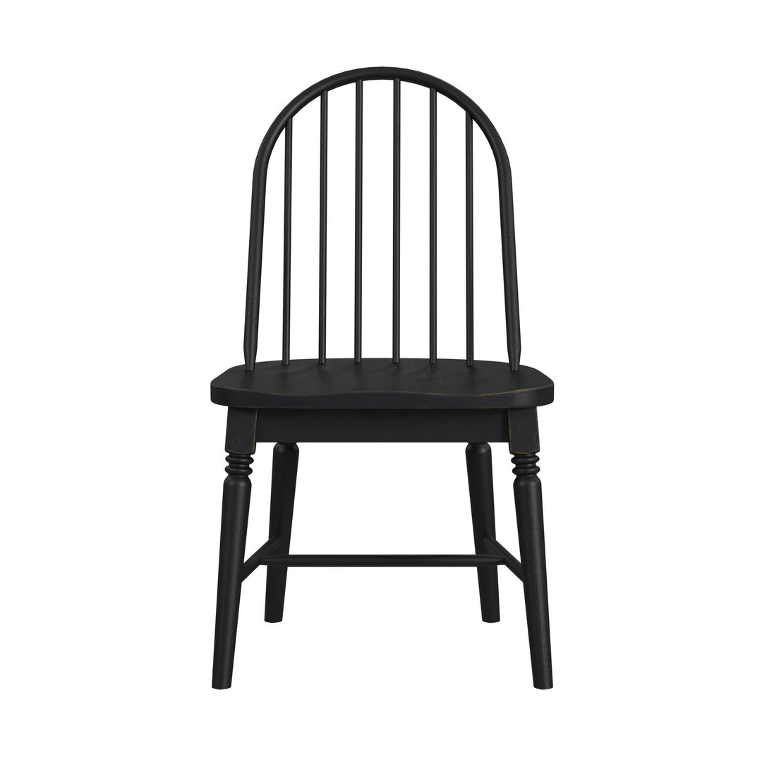Heritage &amp; Home - Windsor Side Chair (Set of 2) - Black