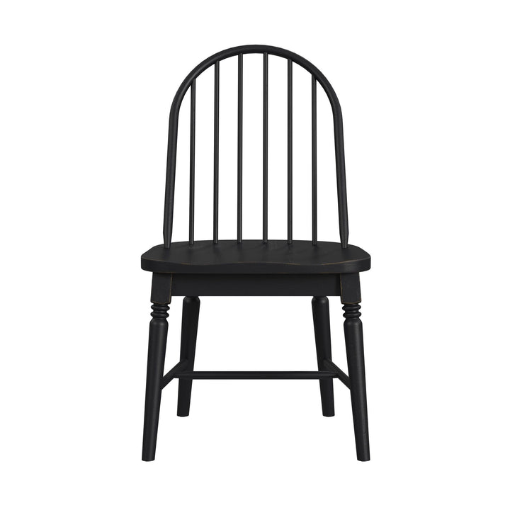 Heritage &amp; Home - Windsor Side Chair (Set of 2) - Black