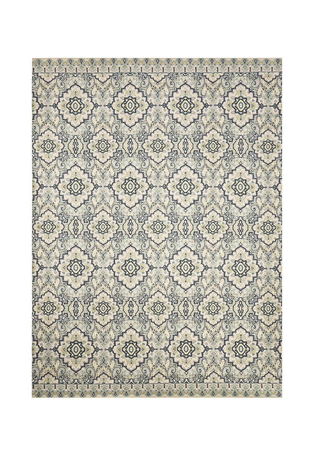 Acanthus - 5' x 8' Area Rug - Blue